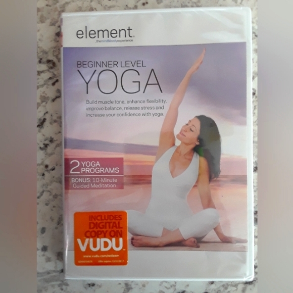 Beginner Level Yoga DVD by Elements New and Sealed - Picture 1 of 3